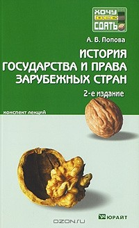 книга История государства и права зарубежных стран. Конспект лекций