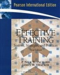 Книга Effective Training: Systems, Strategies and Practices на ReadRate.com книга Effective Training: Systems, Strategies and Practices