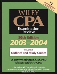 Книга Wiley CPA Examination Review, Volume 1, Outlines and Study Guidelines, 30th Edition, 2003-2004 на ReadRate.com книга Wiley CPA Examination Review, Volume 1, Outlines and Study Guidelines, 30th Edition, 2003-2004