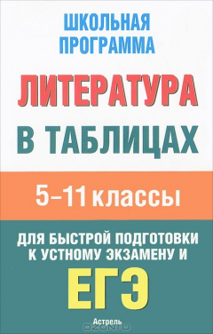 Книга Литература в таблицах. 5-11 классы на ReadRate.com книга Литература в таблицах. 5-11 классы